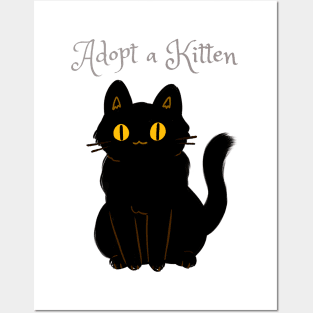 Adopt A Kitten Posters and Art